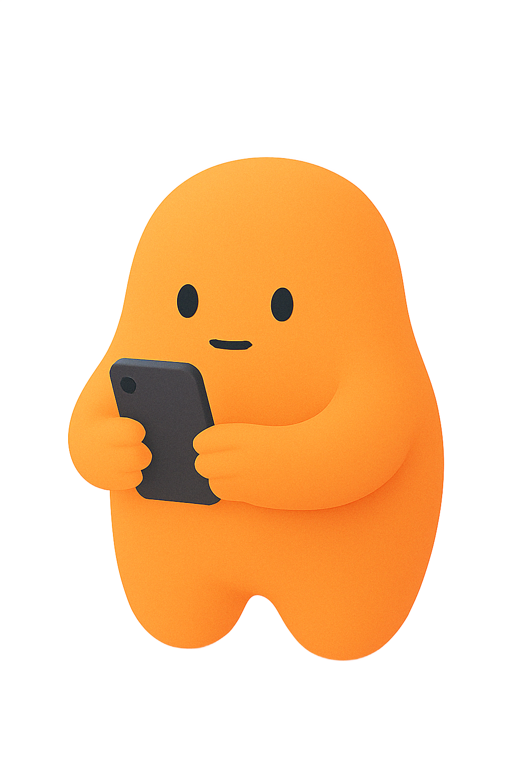 Sova using a smartphone, showing how learning fits into your mobile lifestyle